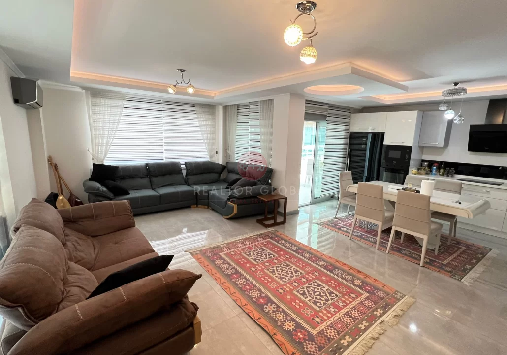 spacious 2 bedroom furnished apartment for sale in Oba
