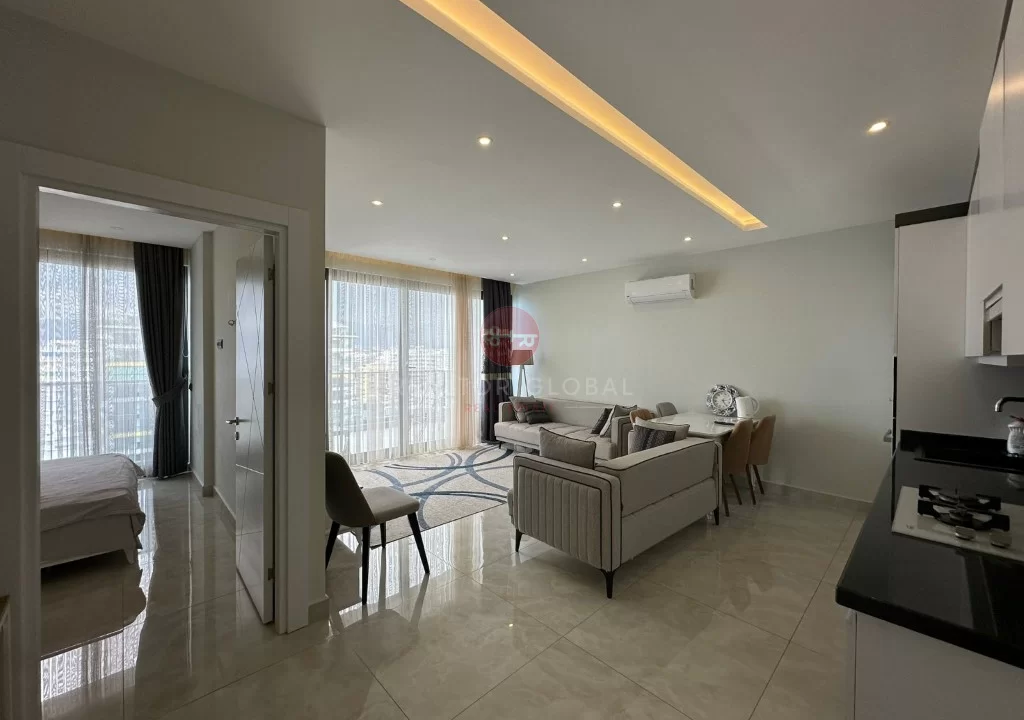 Furnished One-bedroom apartment For Sale With The Best Sea View
