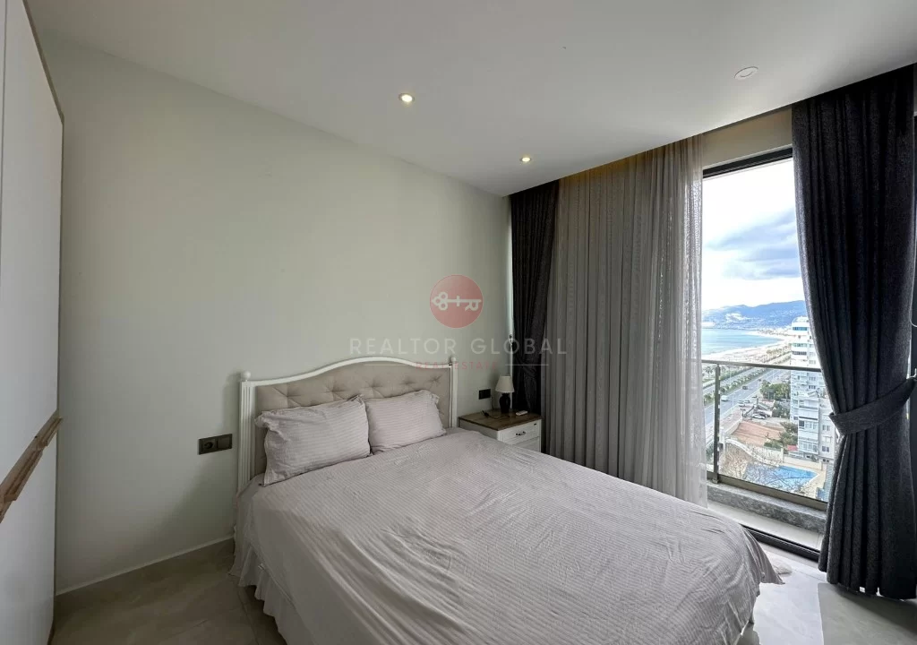 Furnished One-bedroom apartment For Sale With The Best Sea View