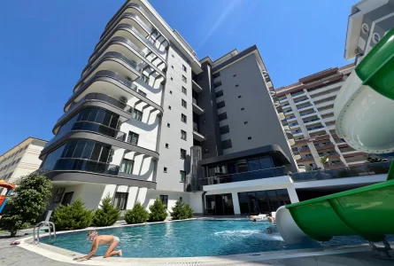 Luxury 1+1 Furnished Apartment for Sale in Alanya – 500m to the Sea