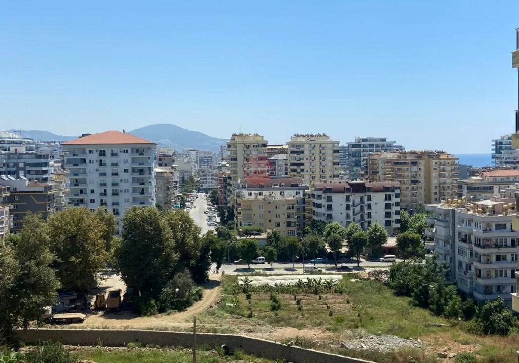 Two-bedroom Furnished Apartment With Sea View in Mahmutlar