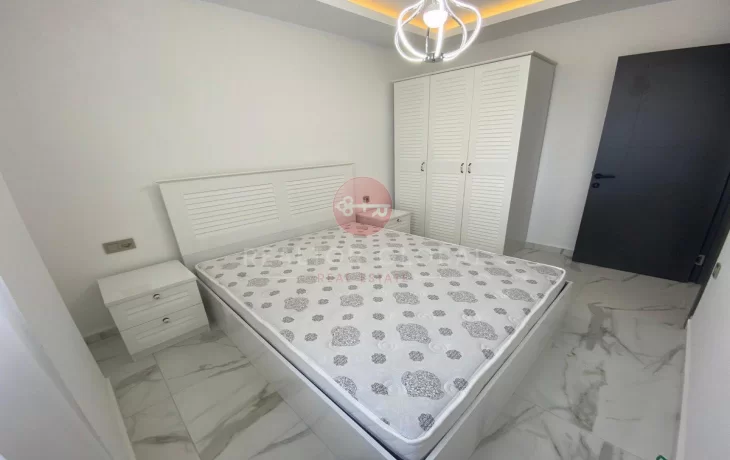 Two-bedroom Furnished Apartment With Sea View in Mahmutlar