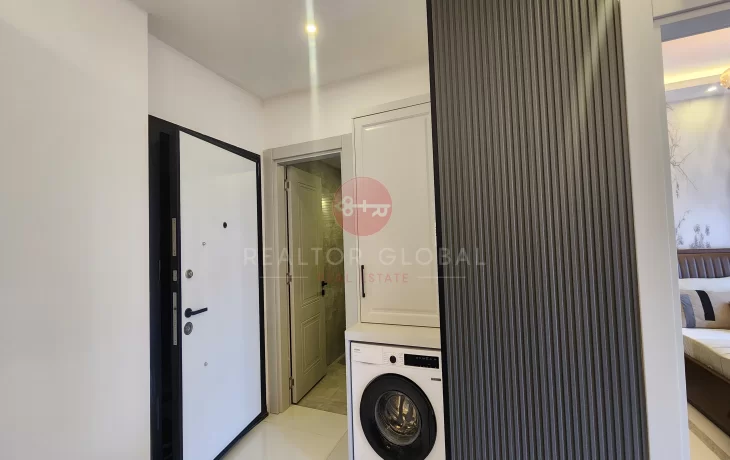 Möblierte 1-Zimmer-Wohnung mit besonderem Design in Oba zu verkaufen