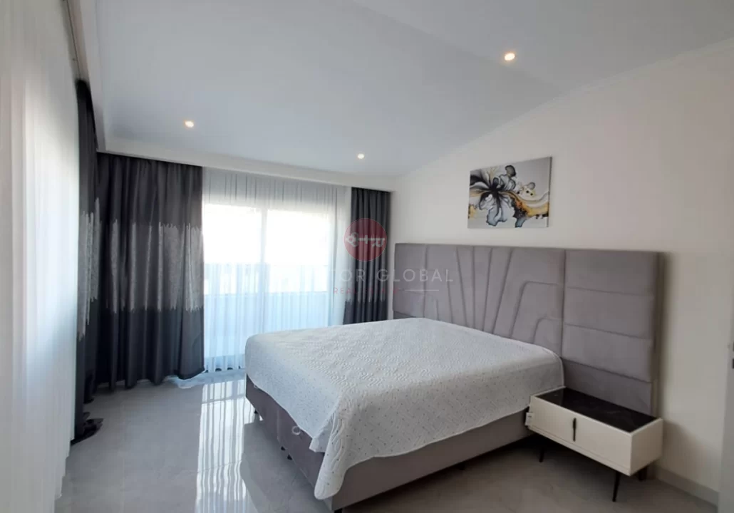 Alanya, Oba’da Satılık Eşyalı 2+1 Duplex Daire