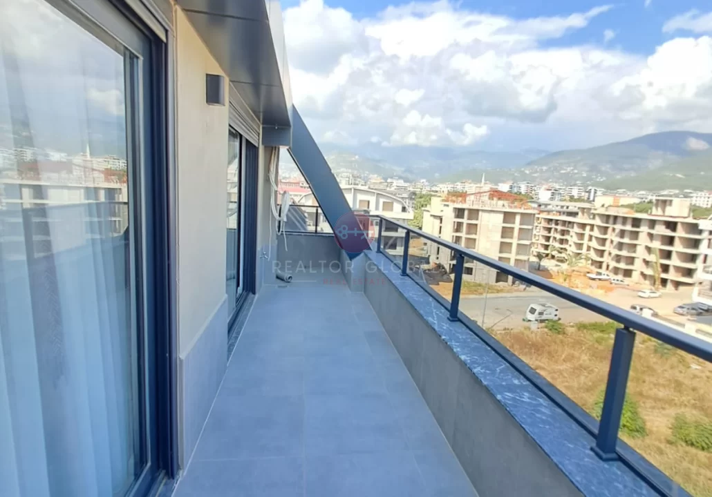 Alanya, Oba’da Satılık Eşyalı 2+1 Duplex Daire