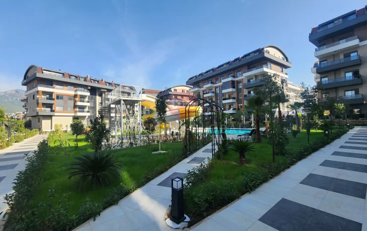 Alanya, Oba’da Satılık Eşyalı 2+1 Duplex Daire