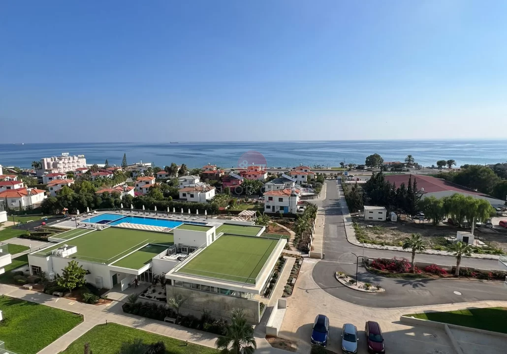 Studio apartment with sea view for sale in İskele, Northern Cyprus