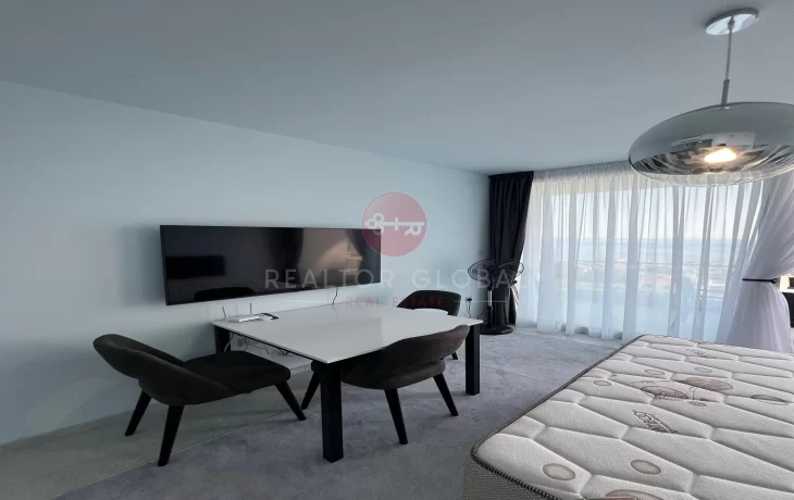 Studio apartment with sea view for sale in İskele, Northern Cyprus