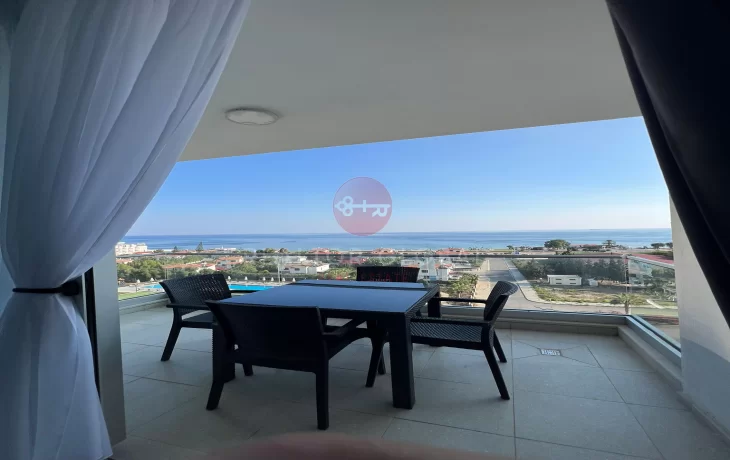Studio apartment with sea view for sale in İskele, Northern Cyprus