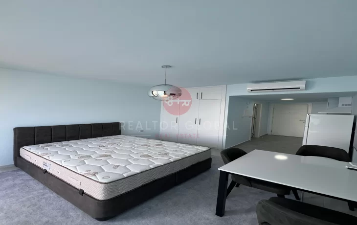 Studio apartment with sea view for sale in İskele, Northern Cyprus