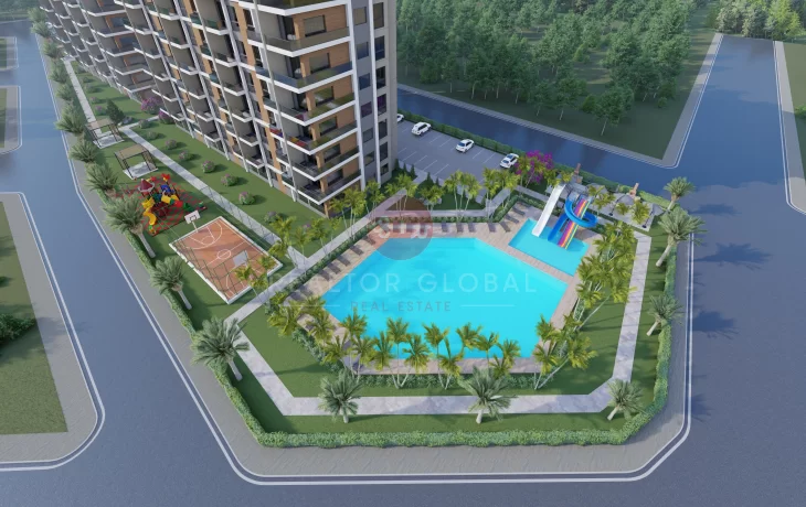 Spacious Apartments for Sale in Finished Project in Erdemli
