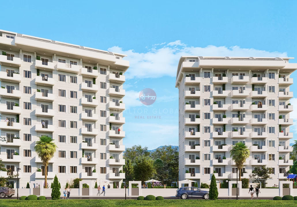 Payallar Bölgesinde Sunset Towers Projesinden Satılık Daireler