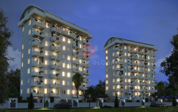 Payallar Bölgesinde Sunset Towers Projesinden Satılık Daireler