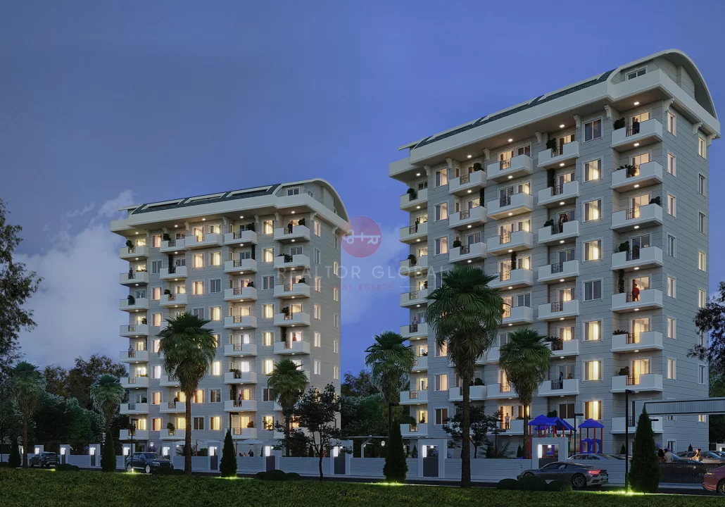 Stanovi na prodaju u Sunset Towers, Payallar, Alanja