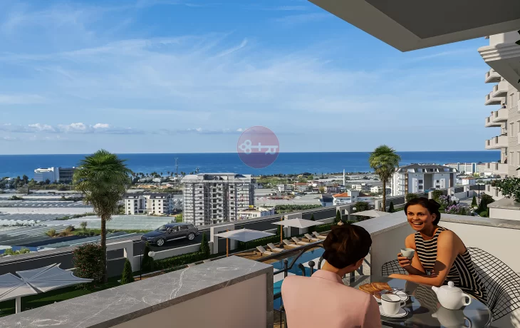 Stanovi na prodaju u Sunset Towers, Payallar, Alanja