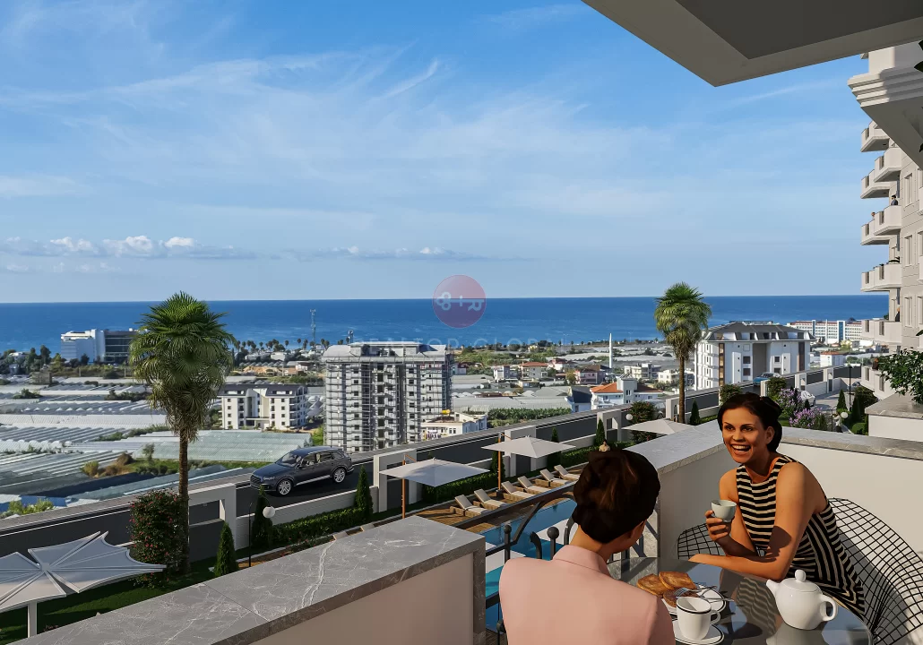 Stanovi na prodaju u Sunset Towers, Payallar, Alanja