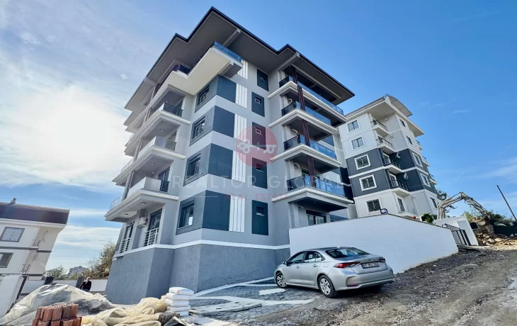 Neu gebaute 1+1 Wohnung in Avsallar - Großer Preis & beste Lage