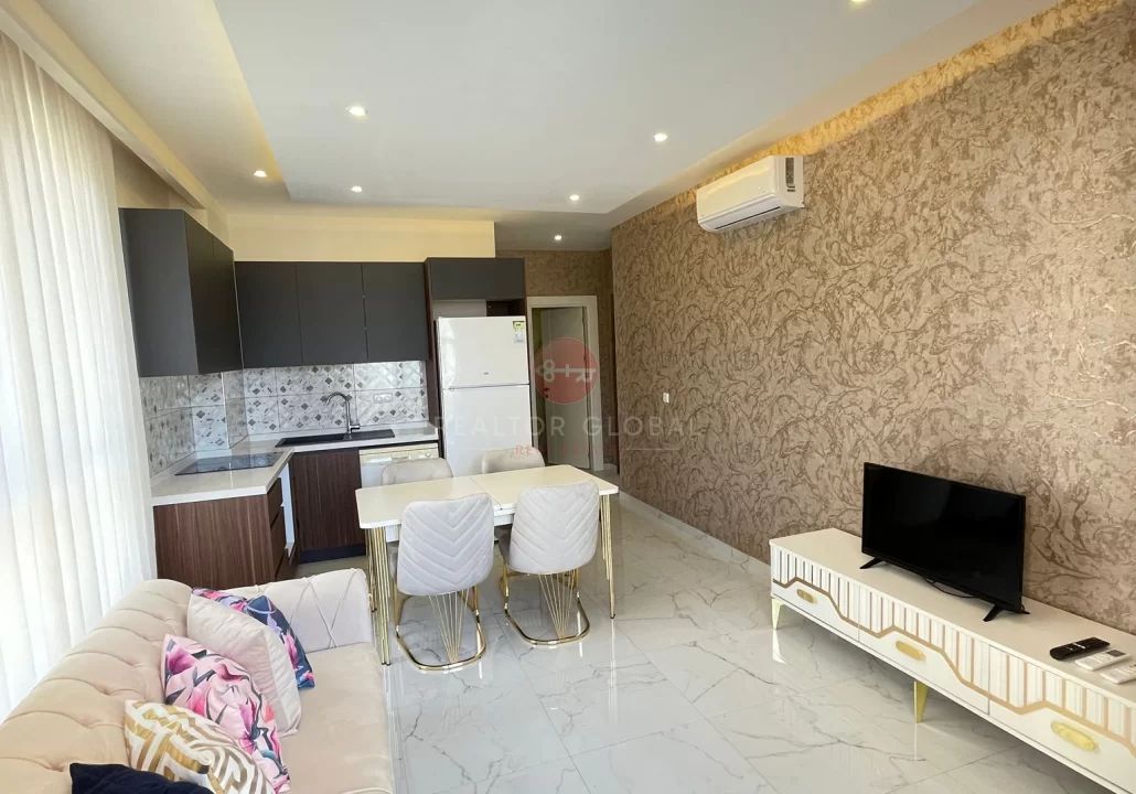 Alanya Mahmutlar’da Satılık Modern 1+1 Daire