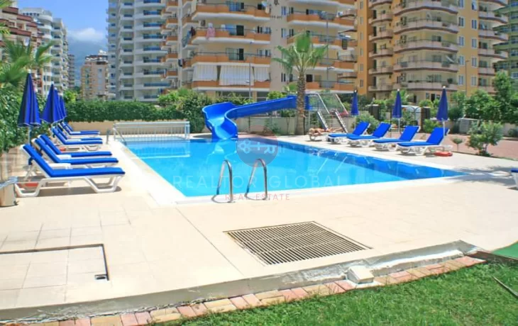 Mahmutlarda Satılık Lüks, Deniz Manzaralı 2+1 Daire