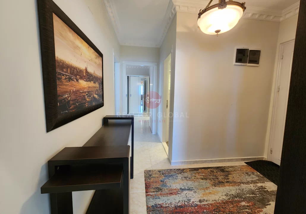 Panoramic Sea View 2+1 Luxury Apartment For Sale in Mahmutlar