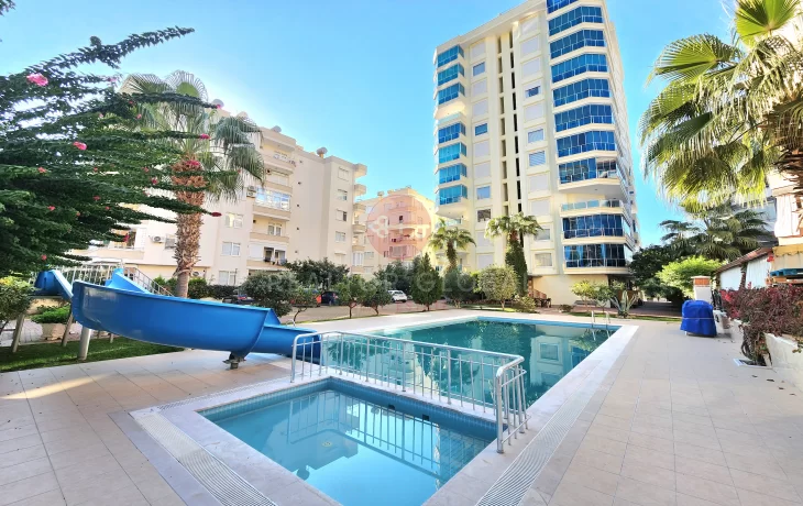 Panoramic Sea View 2+1 Luxury Apartment For Sale in Mahmutlar