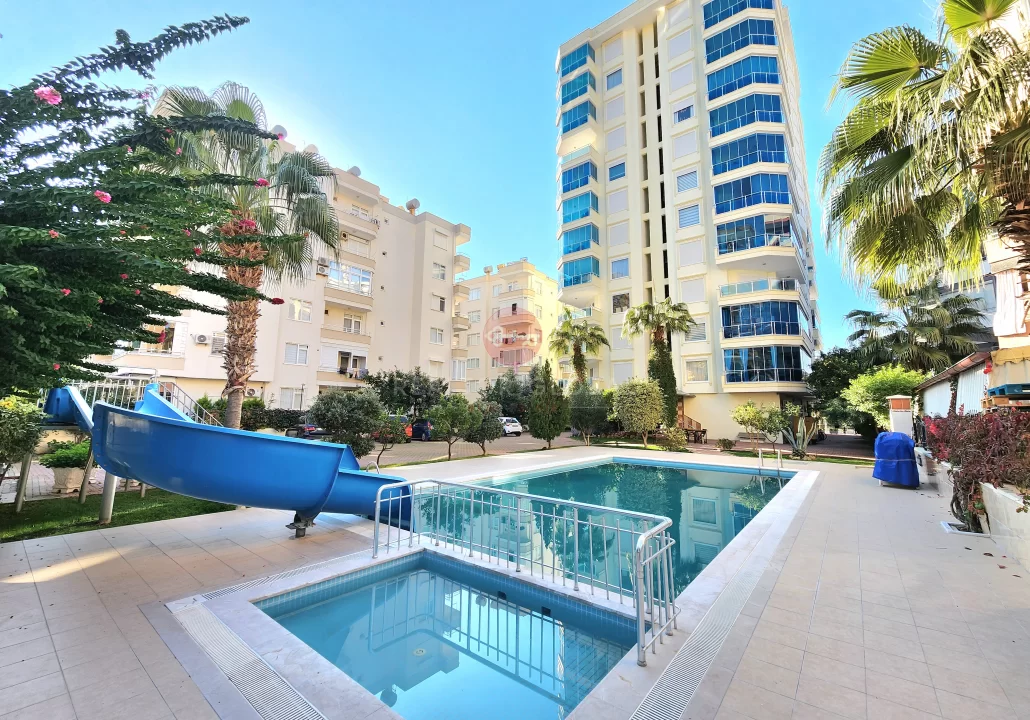 Panoramic Sea View 2+1 Luxury Apartment For Sale in Mahmutlar