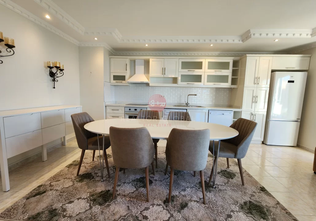 Panoramic Sea View 2+1 Luxury Apartment For Sale in Mahmutlar