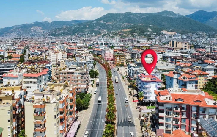 Two Bedroom Re-sale Apartment For Sale in Oba, Alanya