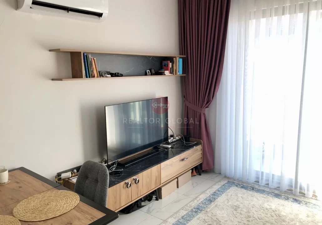 Šik Preprodaja 1-sobni stan na prodaju u Oba, Alanya
