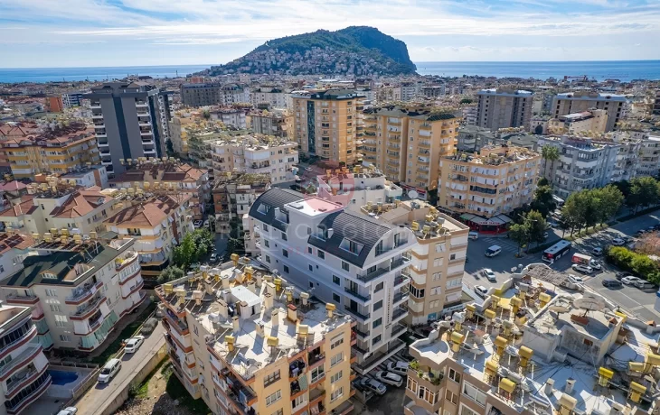 Brand New Two-bedroom Apartment For Sale in Alanya Center