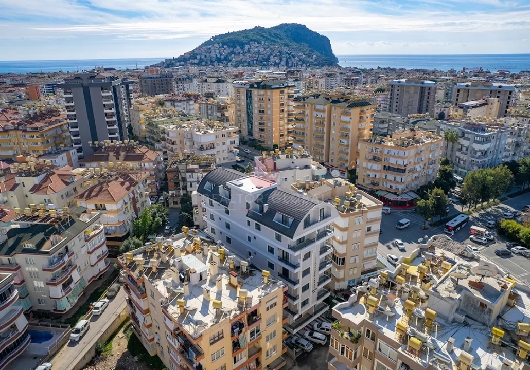 Brand New Two-bedroom Apartment For Sale in Alanya Center