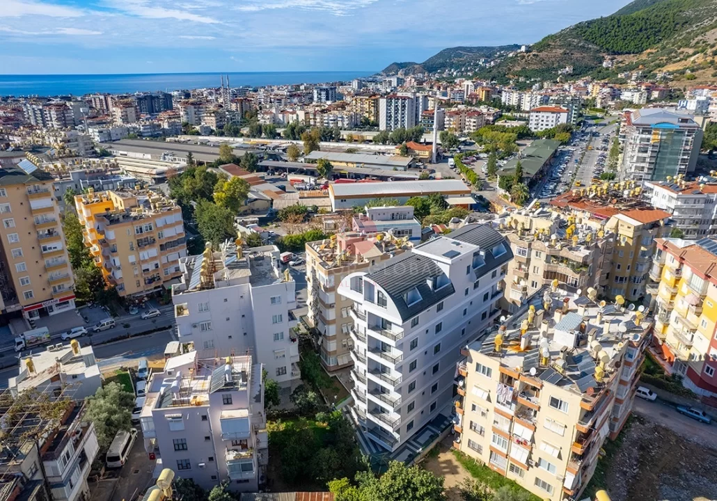 Brand New Two-bedroom Apartment For Sale in Alanya Center