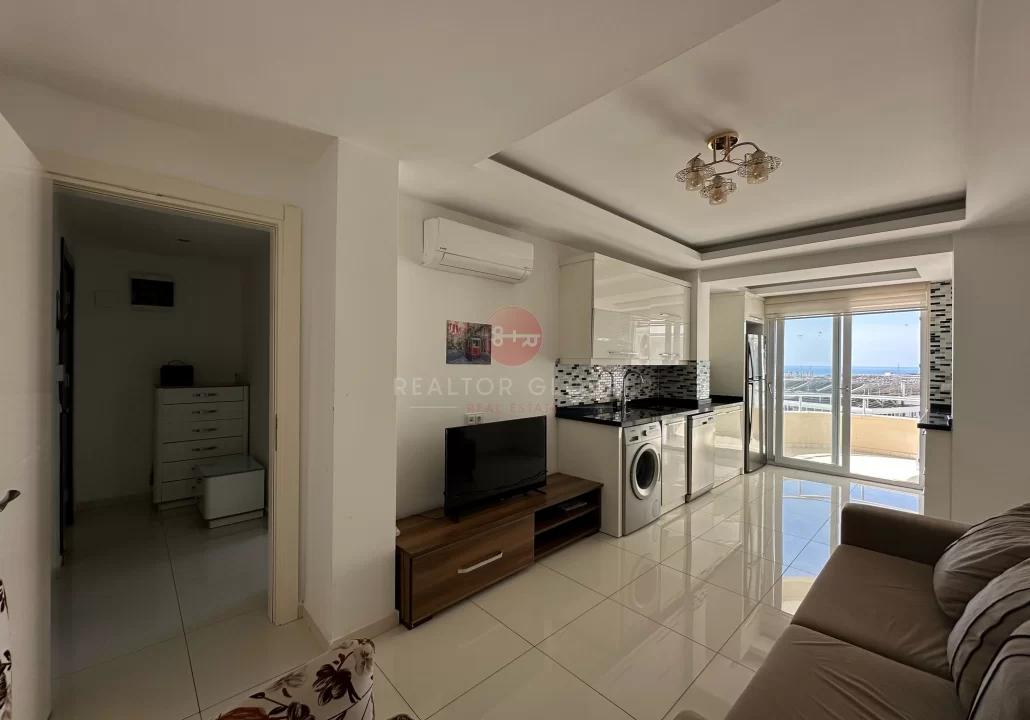 Convenient One-bedroom Apartment For Sale in Alanya Center