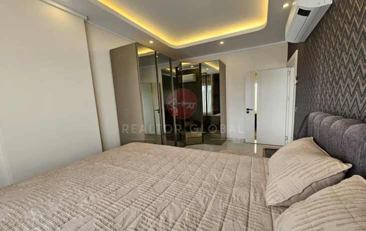 Luxuriöse, voll möblierte Ein-Zimmer-Wohnung zum Verkauf in Oba