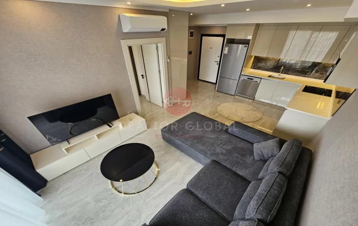 Luxuriöse, voll möblierte Ein-Zimmer-Wohnung zum Verkauf in Oba