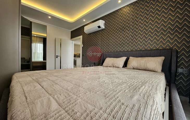 Luxuriöse, voll möblierte Ein-Zimmer-Wohnung zum Verkauf in Oba