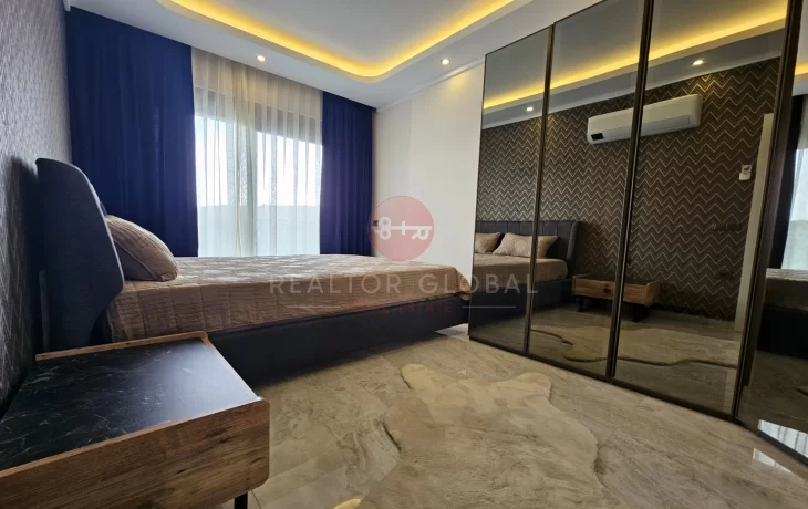 Luxuriöse, voll möblierte Ein-Zimmer-Wohnung zum Verkauf in Oba