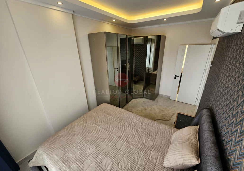 Luxuriöse, voll möblierte Ein-Zimmer-Wohnung zum Verkauf in Oba