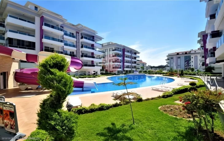 Spacious Two-bedroom Apartment For Sale in Kestel, Alanya