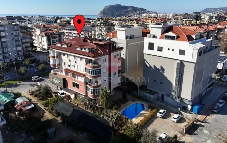 3-Bedroom Penthouse For Sale with Traditional Charm in Oba, Alanya