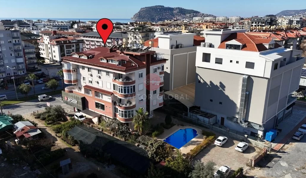 Prostrani trosobni penthouse s tradicionalnim šarmom u Obi, Alanja