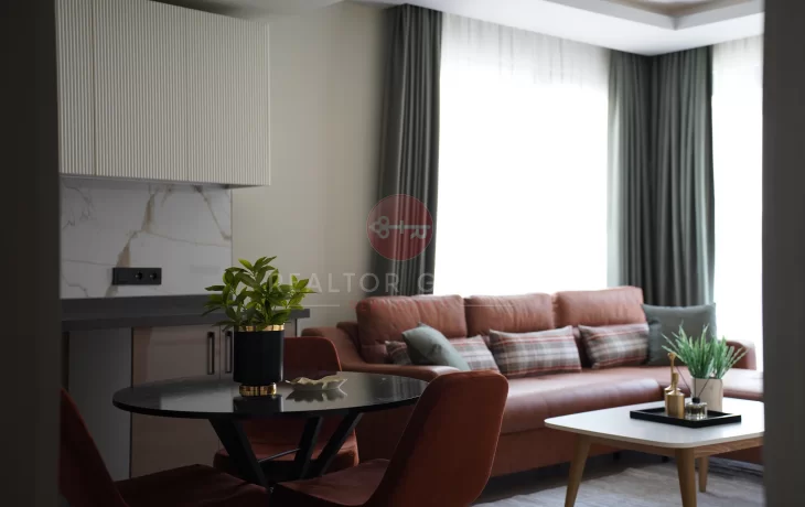 stylishly furnished 1 bedroom apartment in Alanya center