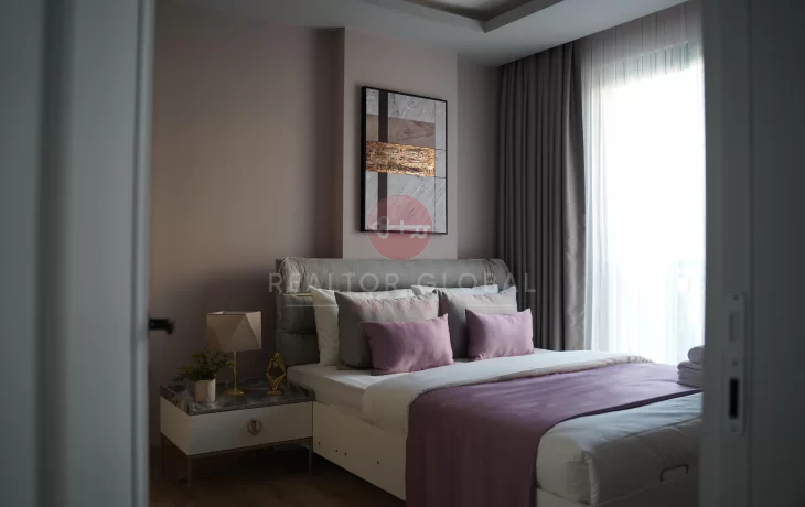 stylishly furnished 1 bedroom apartment in Alanya center