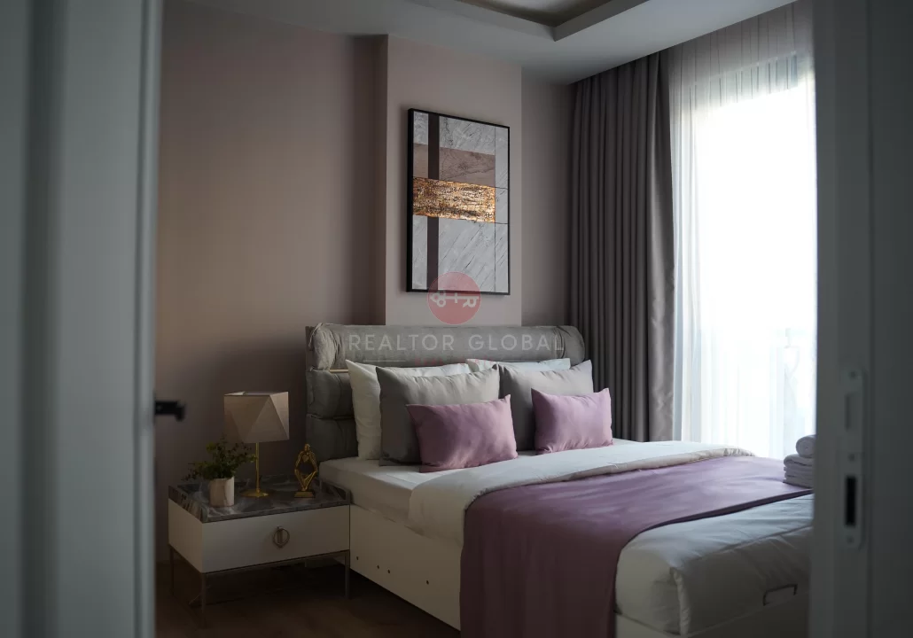 stylishly furnished 1 bedroom apartment in Alanya center