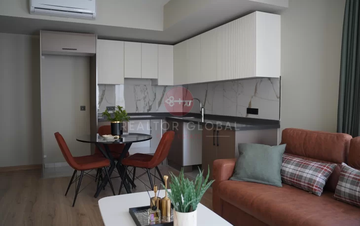 stylishly furnished 1 bedroom apartment in Alanya center
