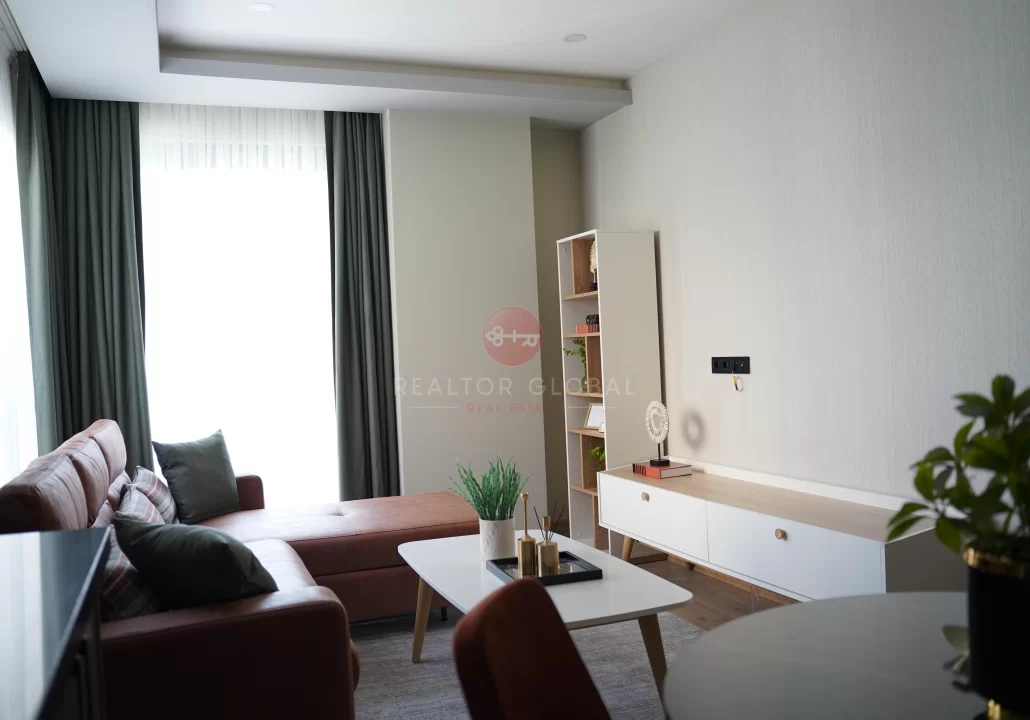 stylishly furnished 1 bedroom apartment in Alanya center