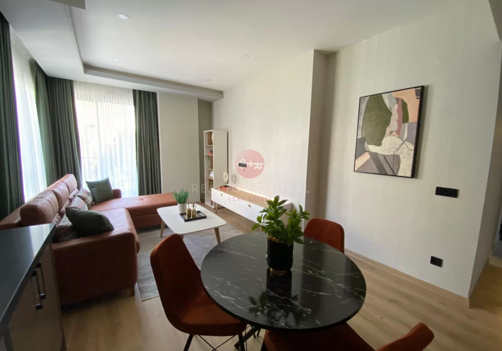 stylishly furnished 1 bedroom apartment in Alanya center