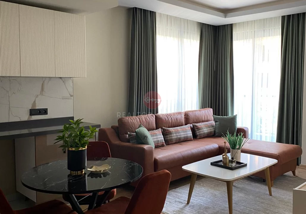 stylishly furnished 1 bedroom apartment in Alanya center