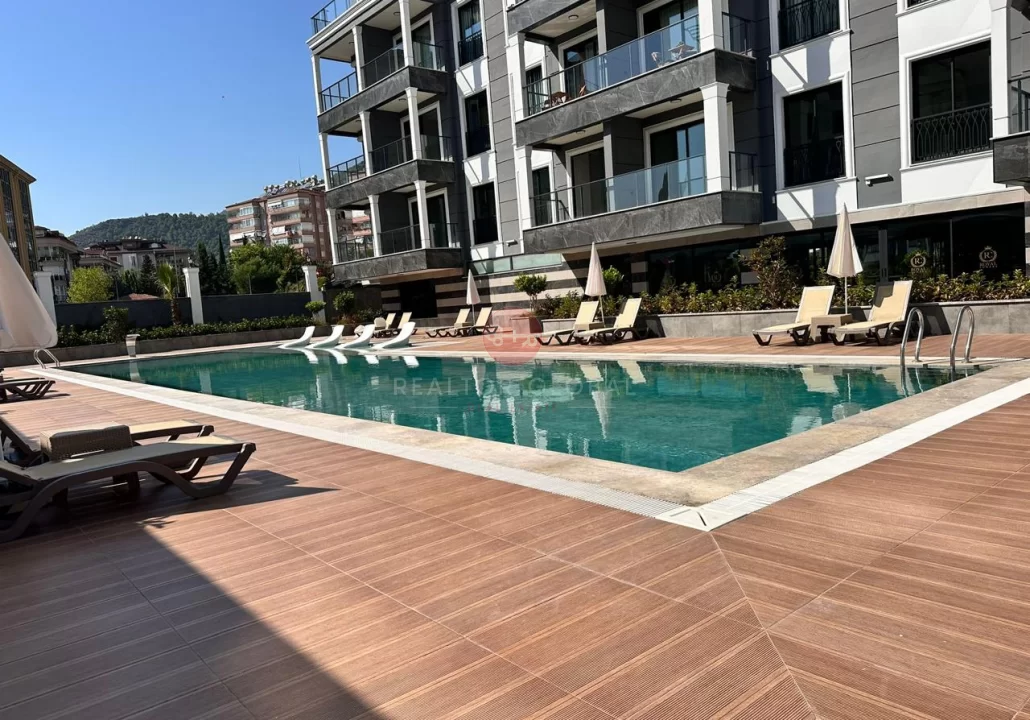 stylishly furnished 1 bedroom apartment in Alanya center