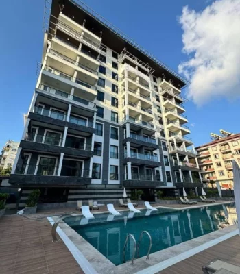 stylishly furnished 1 bedroom apartment in Alanya center